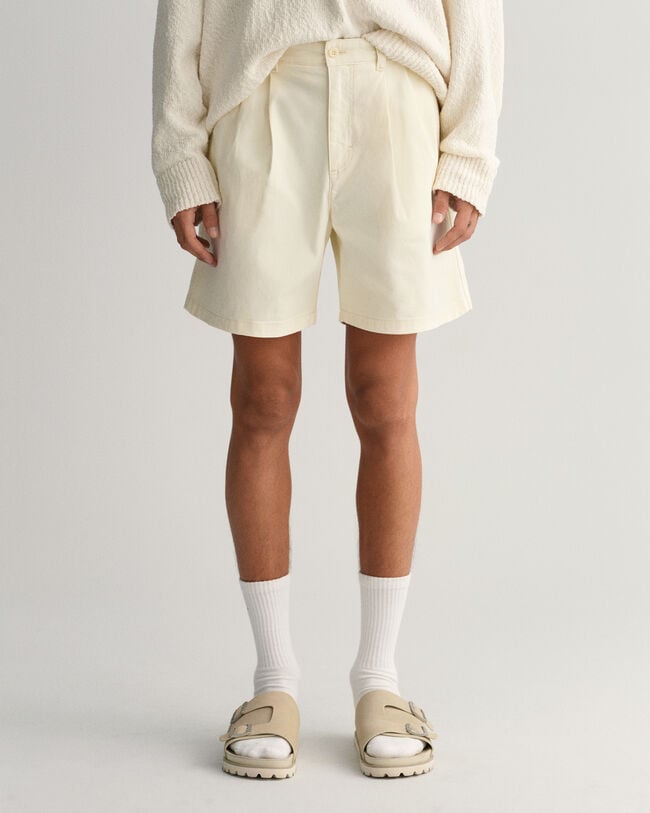 Relaxed fit ‑mitoitetut laskosshortsit