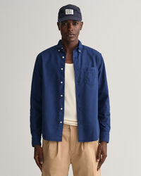 Regular fit ‑mitoitettu Sunfaded-oxford-paita