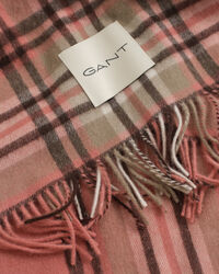 Skottiruudullinen villahuivi