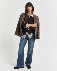 Joustopuuvillainen Shield-palmikkoneuletakki