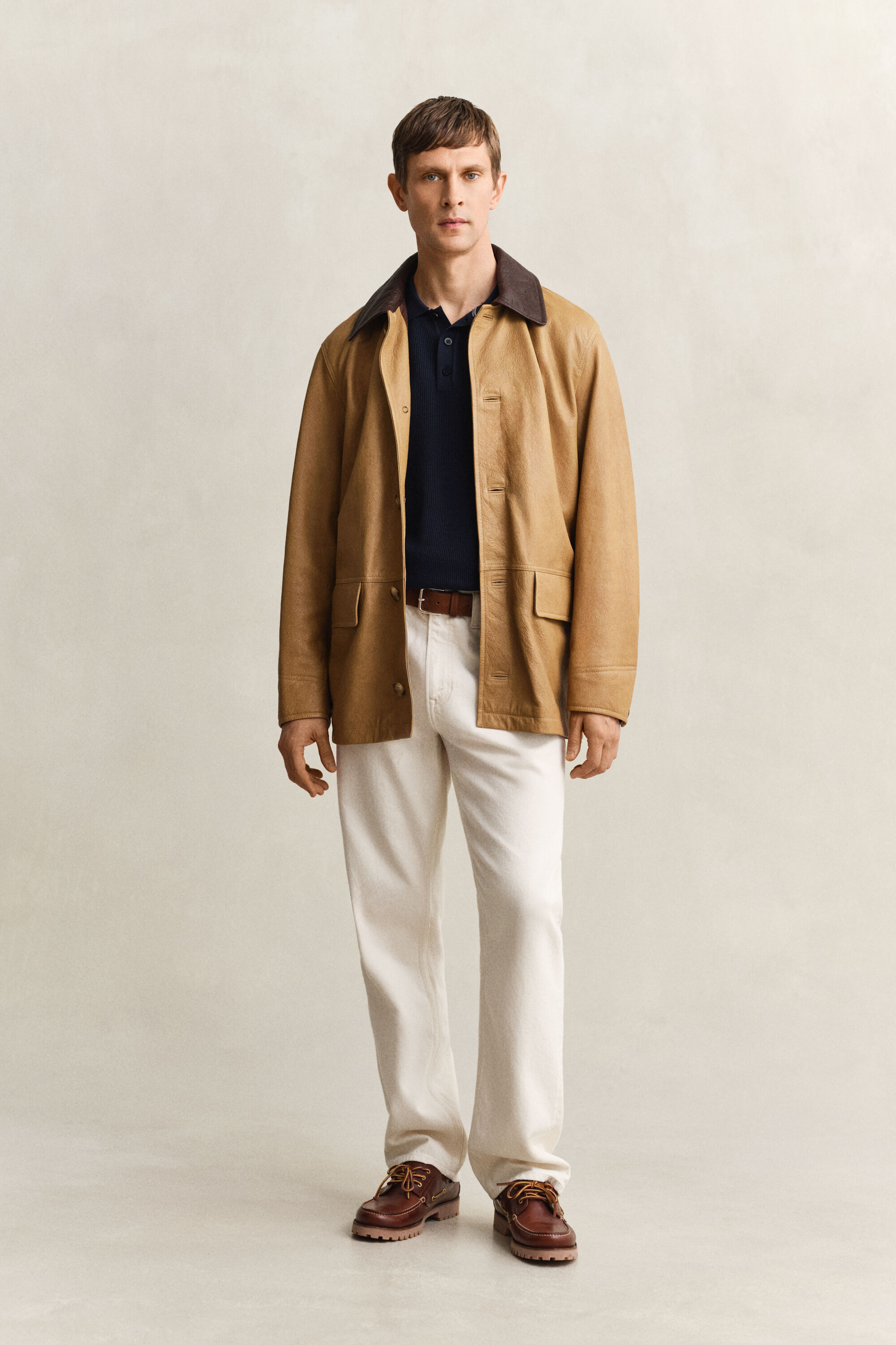 Kohopintainen pikeeneulepusero puuvillaa