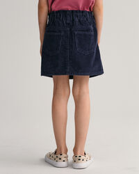 Girls-malliston vakosamettiminihame