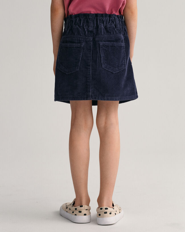 Girls-malliston vakosamettiminihame