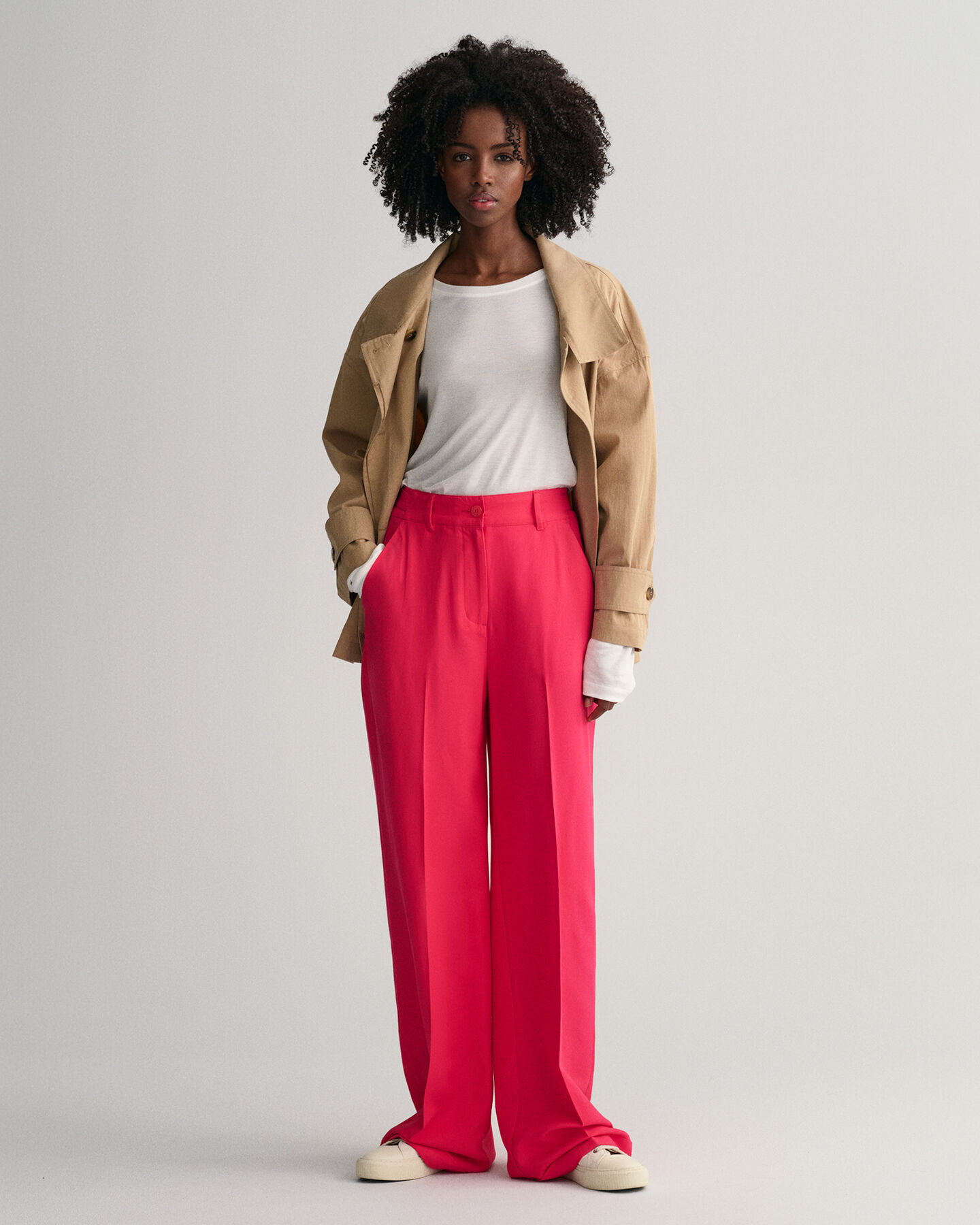 Relaxed fit -mitoitetut Fluid-housut