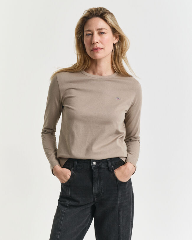 Pitkähihainen Shield-t‑paita