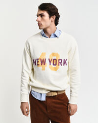 Graphic-collegepaita, pyöreä pääntie