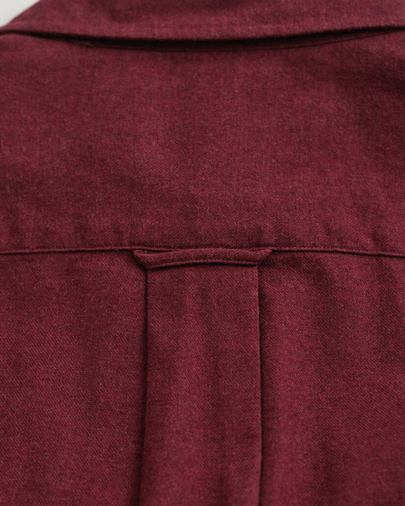 Regular fit ‑mitoitettu meleerattu flanellipaita