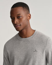 Neulepusero puuvillan ja ka&scaron;mirin sekoitteesta, py&ouml;re&auml; p&auml;&auml;ntie