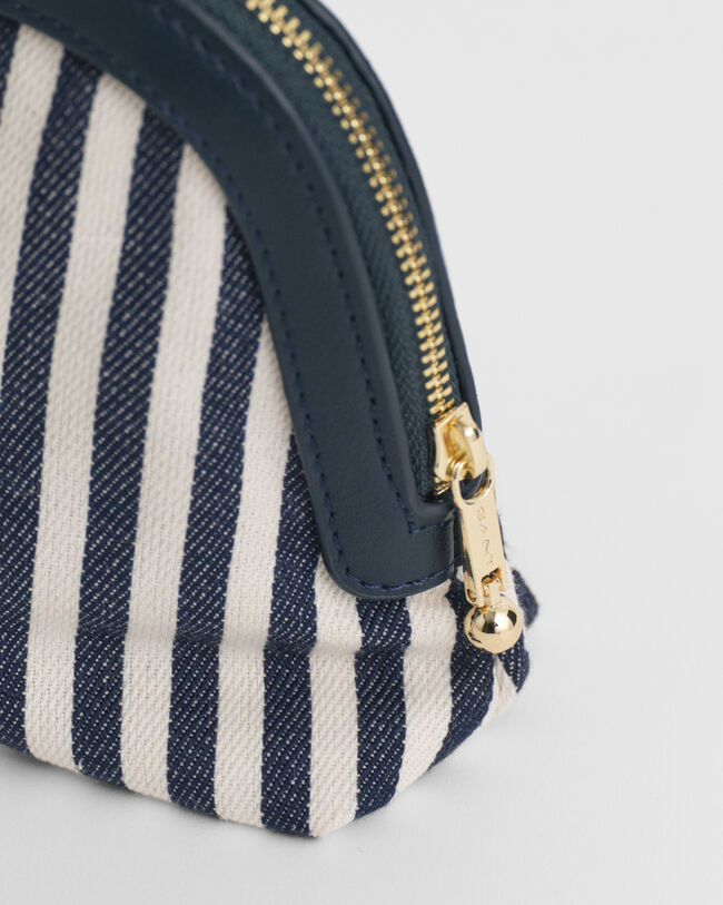 Raidallinen Hickory-meikkilaukku