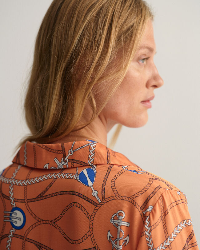 Printtikuvioitu Sailing-mekko