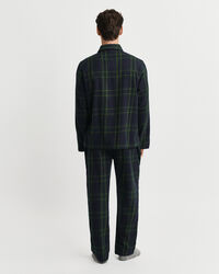 Ruudullinen flanellipyjama lahjapakkauksessa