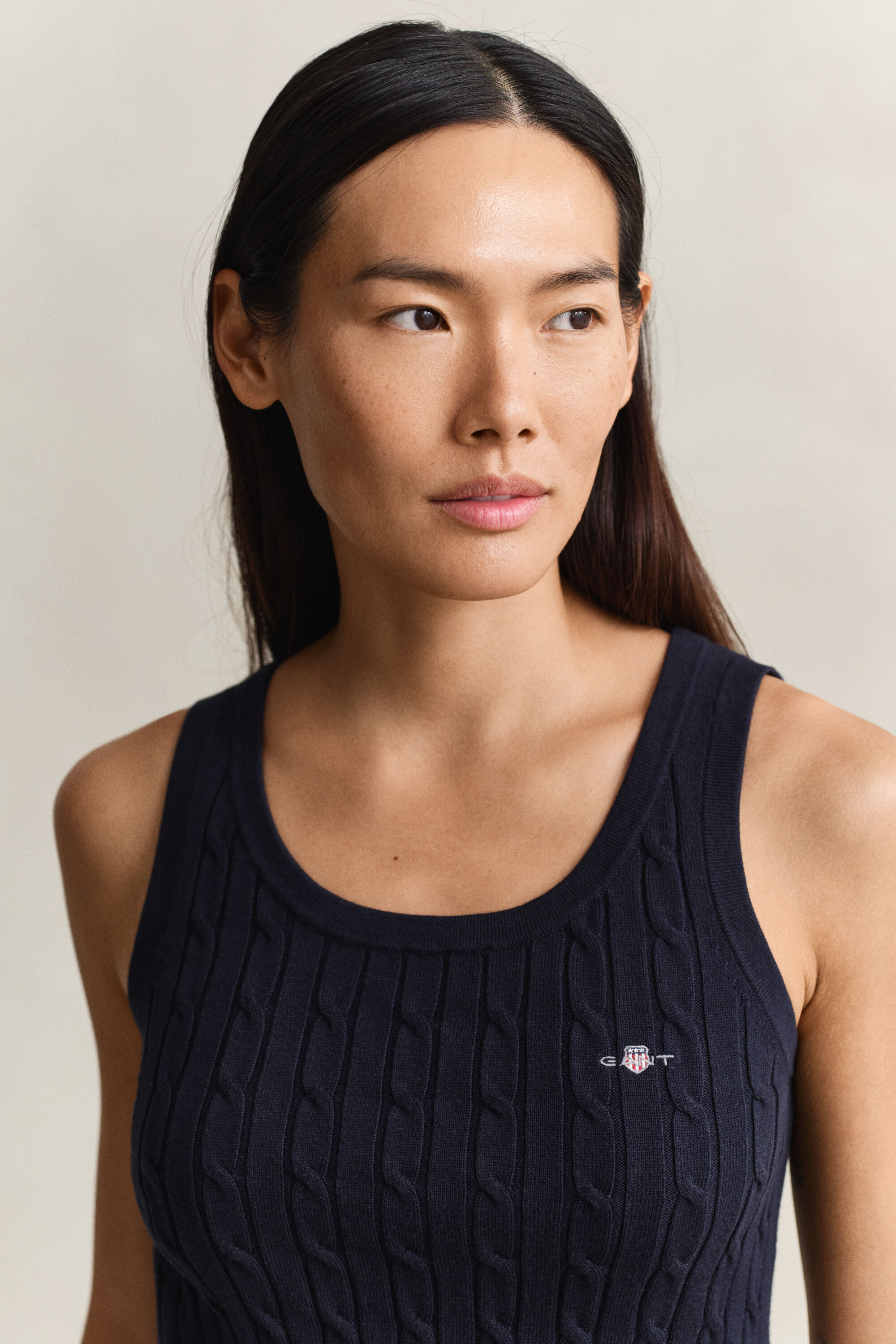 Hihaton palmikkoneuletoppi