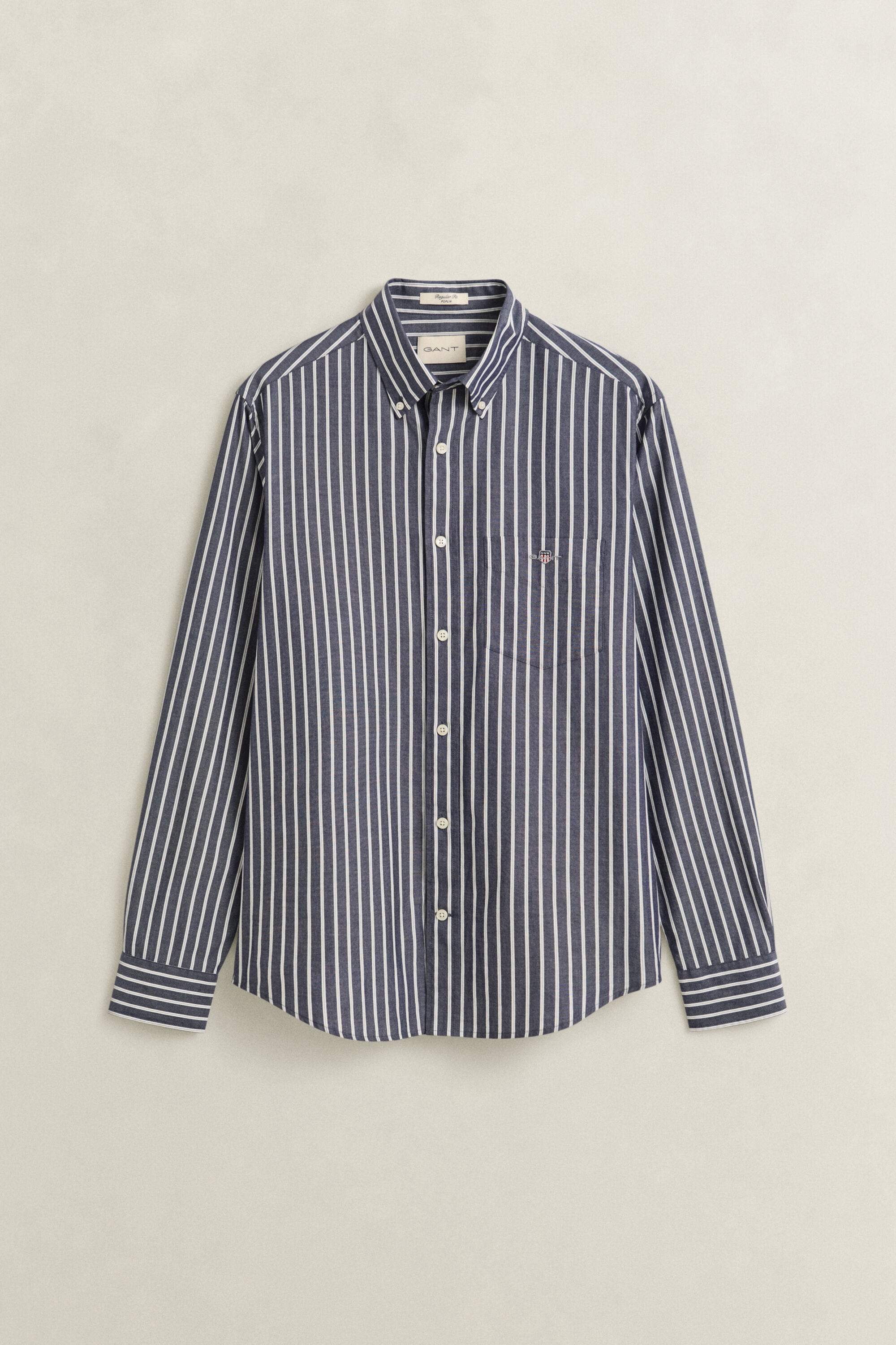 Striped Poplin Shirt