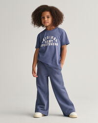 Girls-malliston leve&auml;lahkeiset jerseyhousut