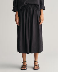 Raidallinen Seersucker Pull-On ‑hame