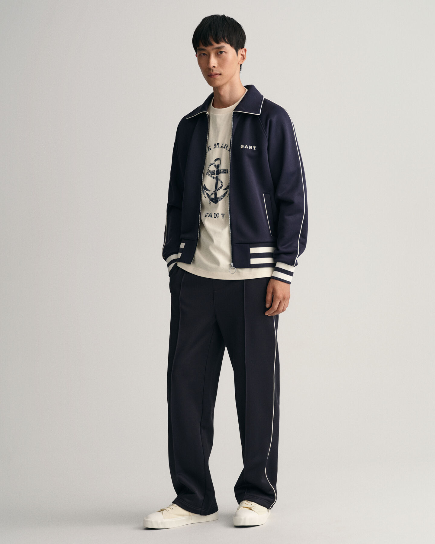 Sailing Tracksuit ‑takki kauluksella