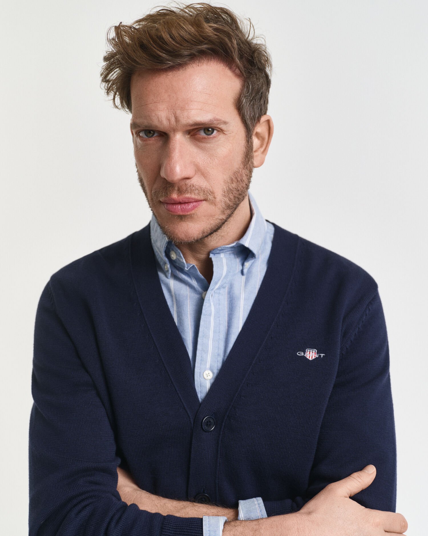 Casual-puuvillaneuletakki