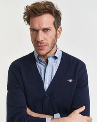 Casual-puuvillaneuletakki