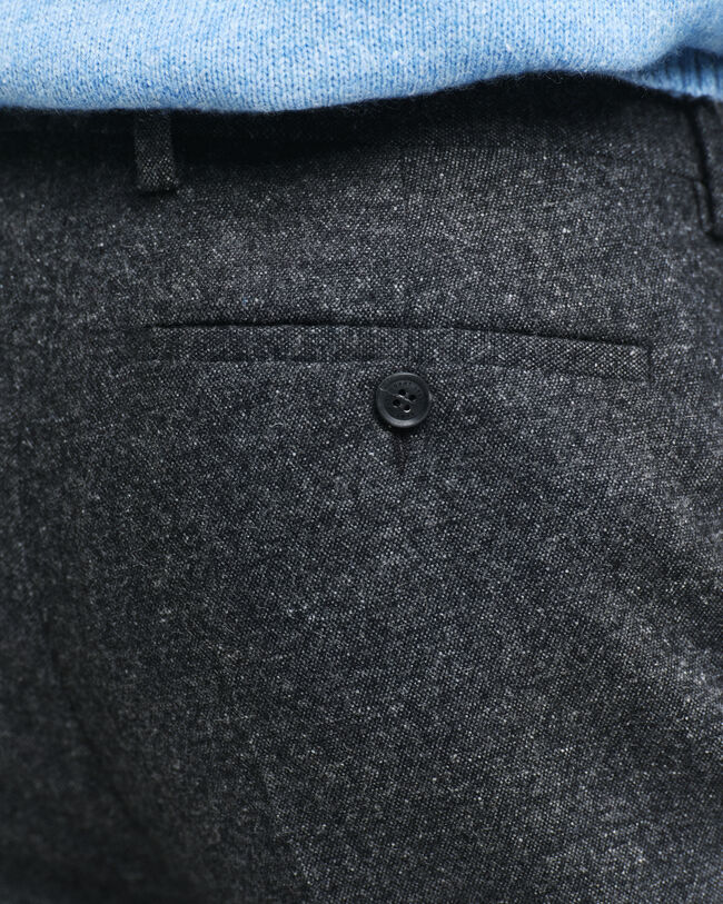 Slim&nbsp;fit ‑mitoitetut Donegal-puvunhousut