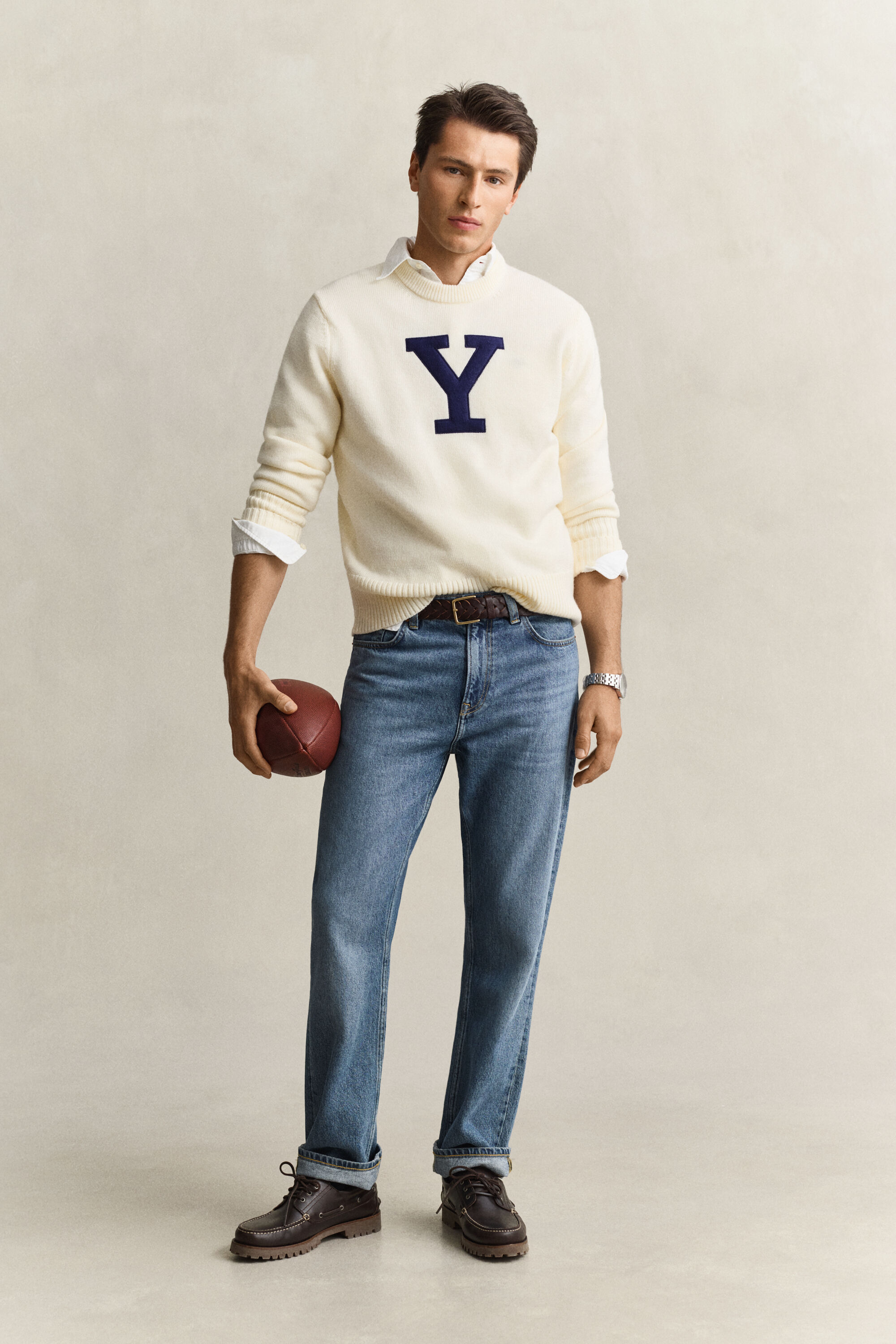 Gant x Yale-merinovillapusero