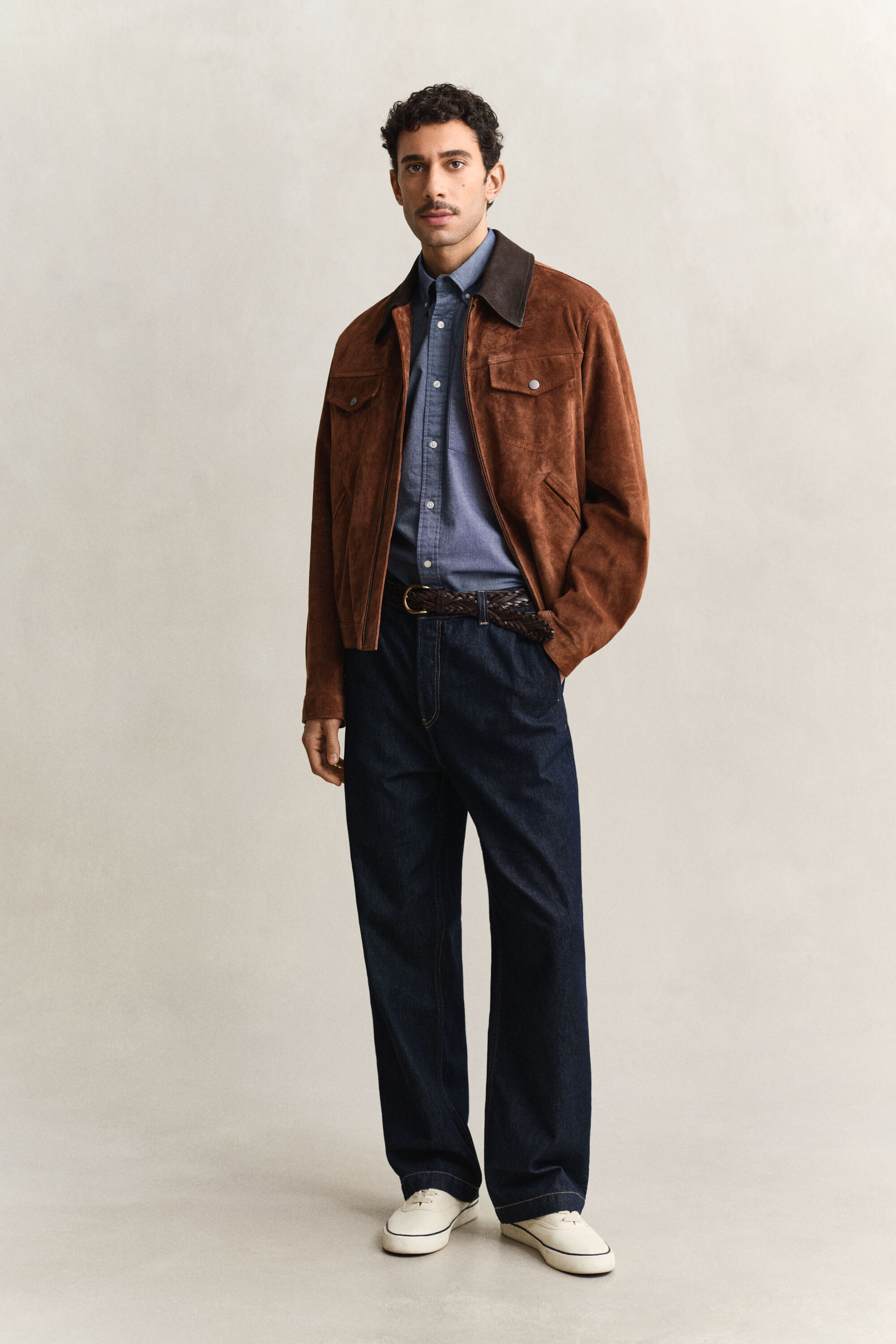 Klassinen lyhythihainen oxford-paita