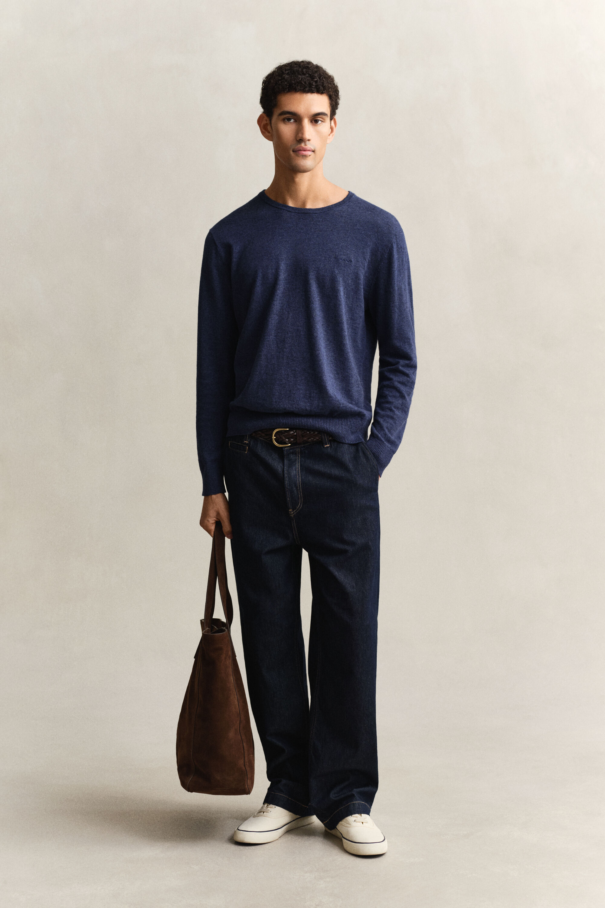 Neulepusero slub-puuvillasekoitteesta