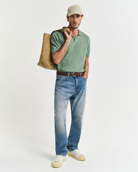 Lyhythihainen Sunfaded-pikeeneulepusero