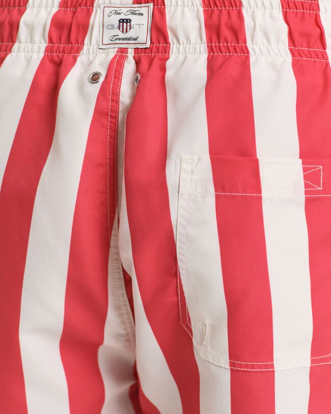 Leve&auml;raitaiset uimashortsit