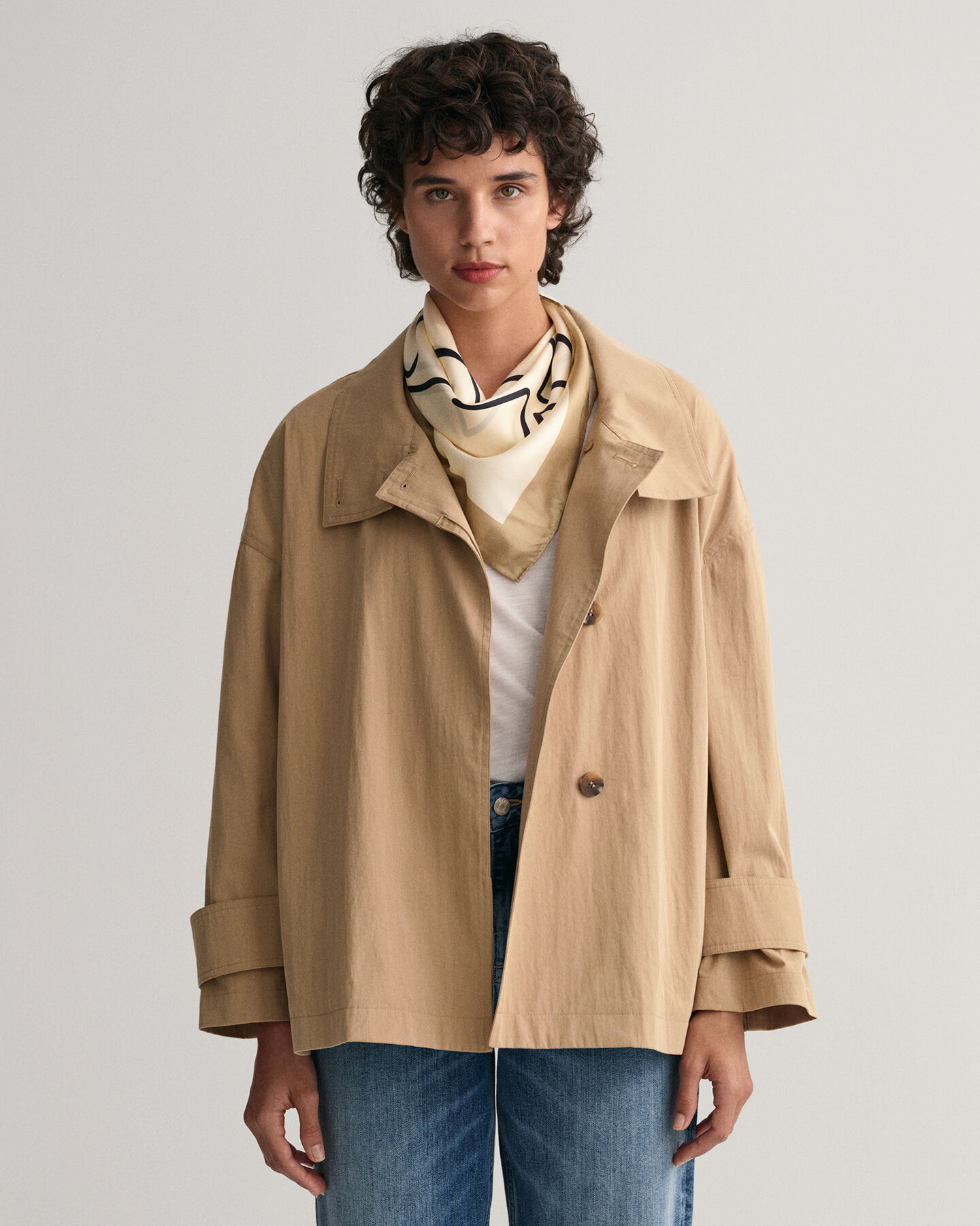 Vuoriton puuvillatakki