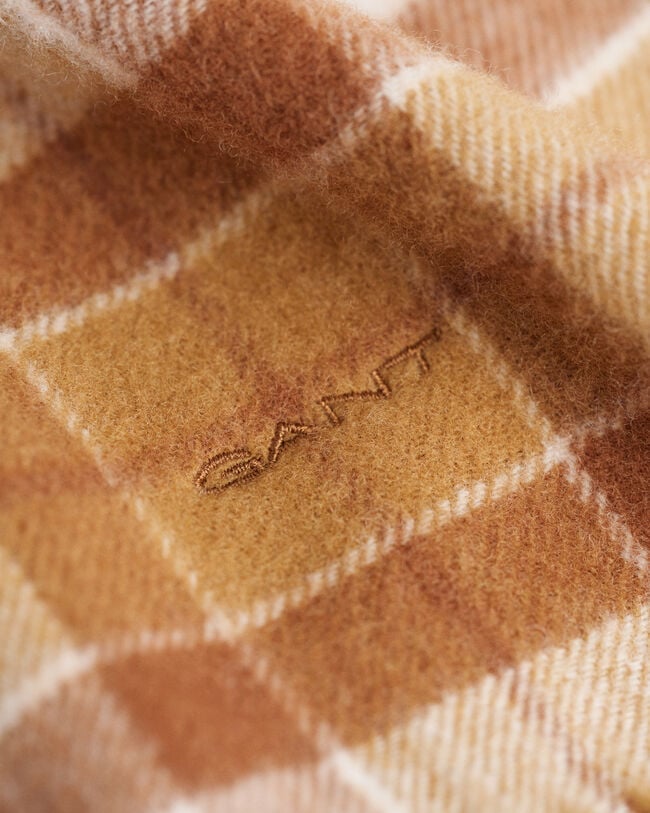 Ruudullinen villakaulaliina