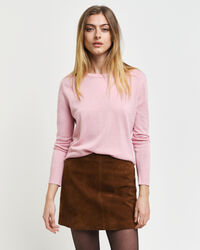 Ohut pyöreäkauluksellinen neulepusero