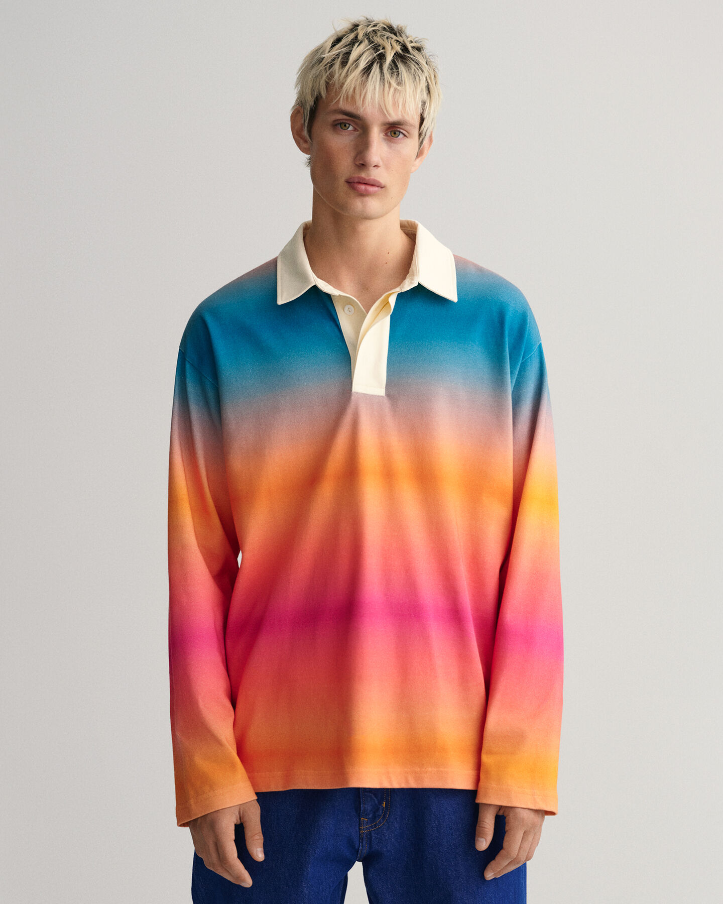 Värikäs liukuvärinen Rugger