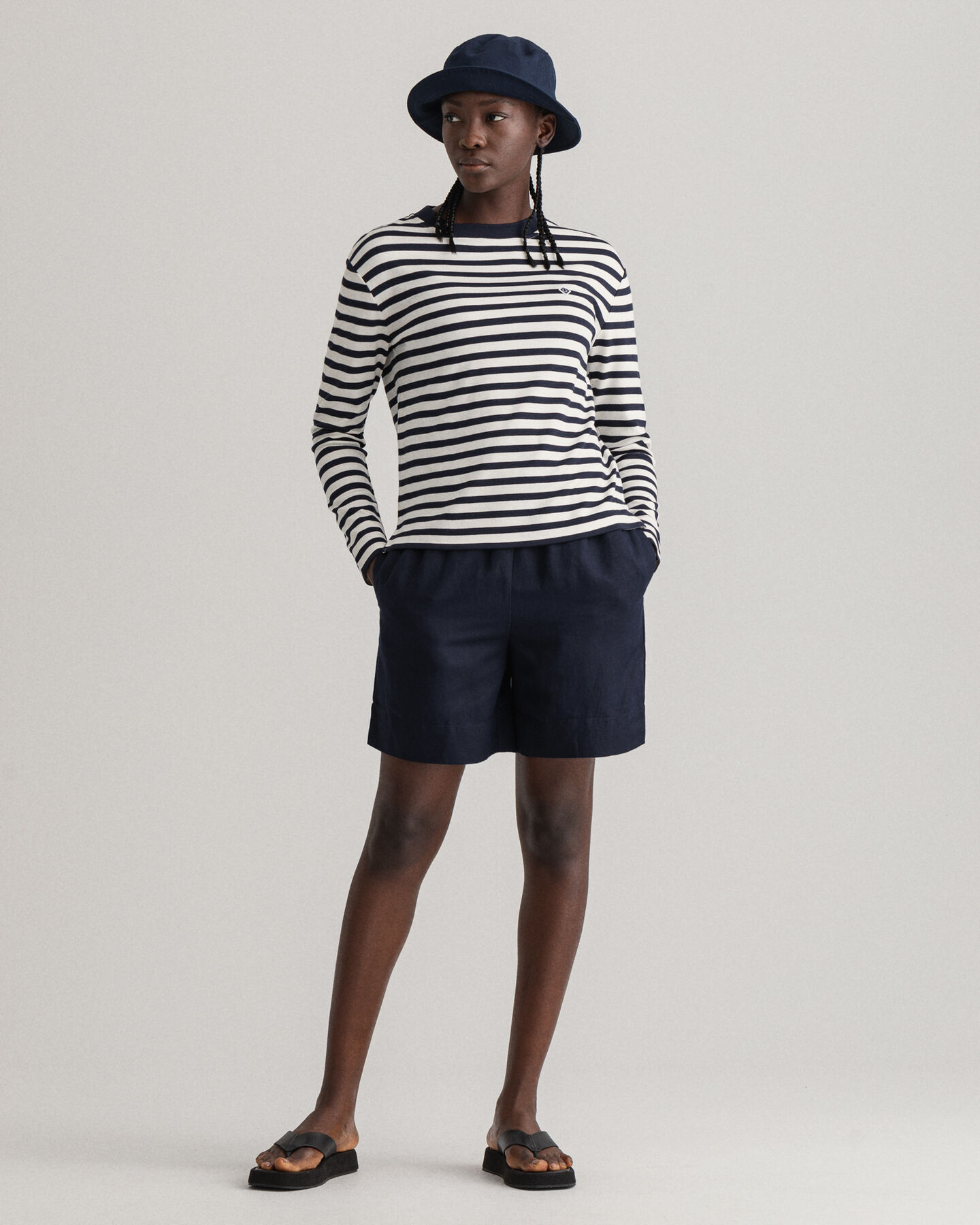 Raidallinen Icon G ‑t‑paita