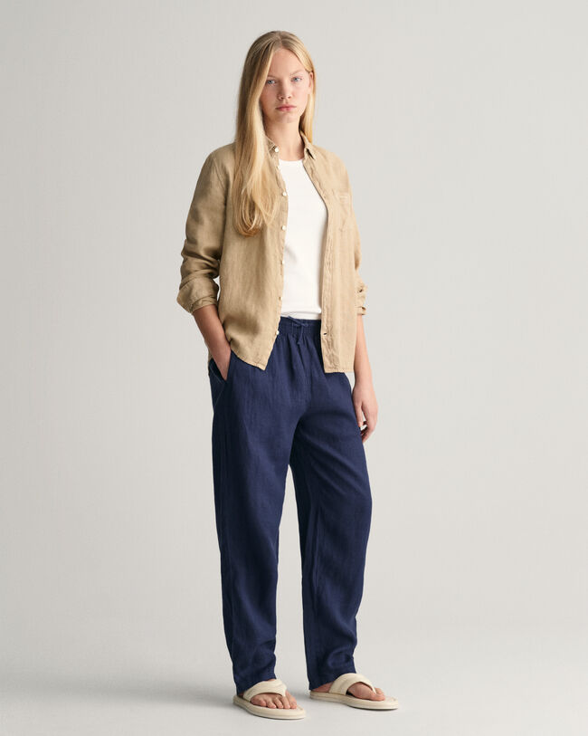 Teen Boys ‑malliston pellavahousut