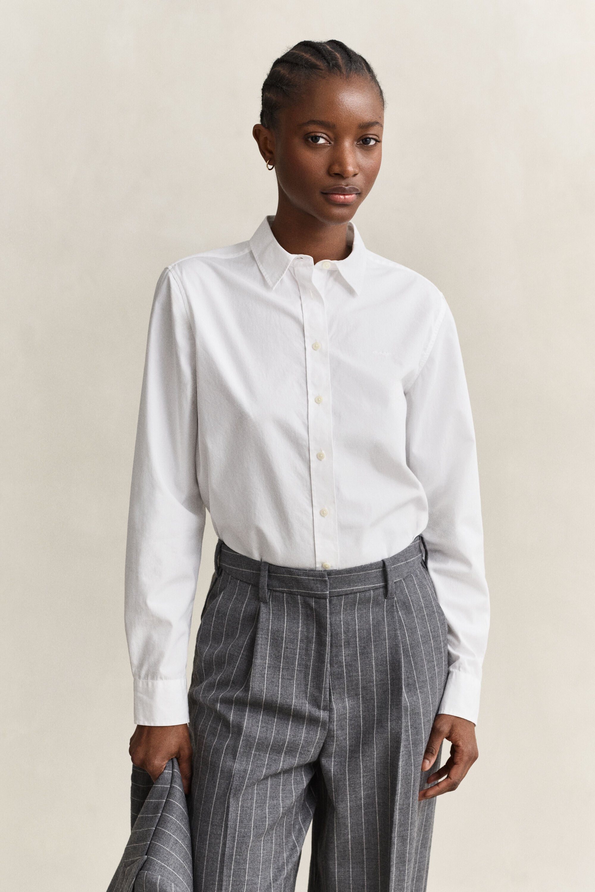 Regular fit ‑mitoitettu Classic-popliinipaita