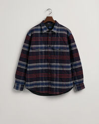 Tikattu flanellikankainen päällyspaita