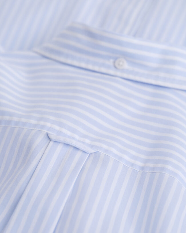 Teens-malliston raidallinen Shield-popliinipaita