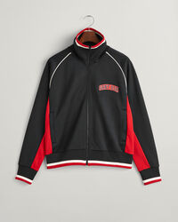 Monivärinen verryttelytakki