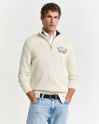 Nautical Flags ‑neulepusero vetoketjukauluksella