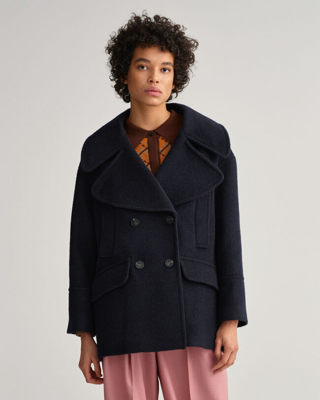 Oversized fit ‑mitoitettu kansitakki