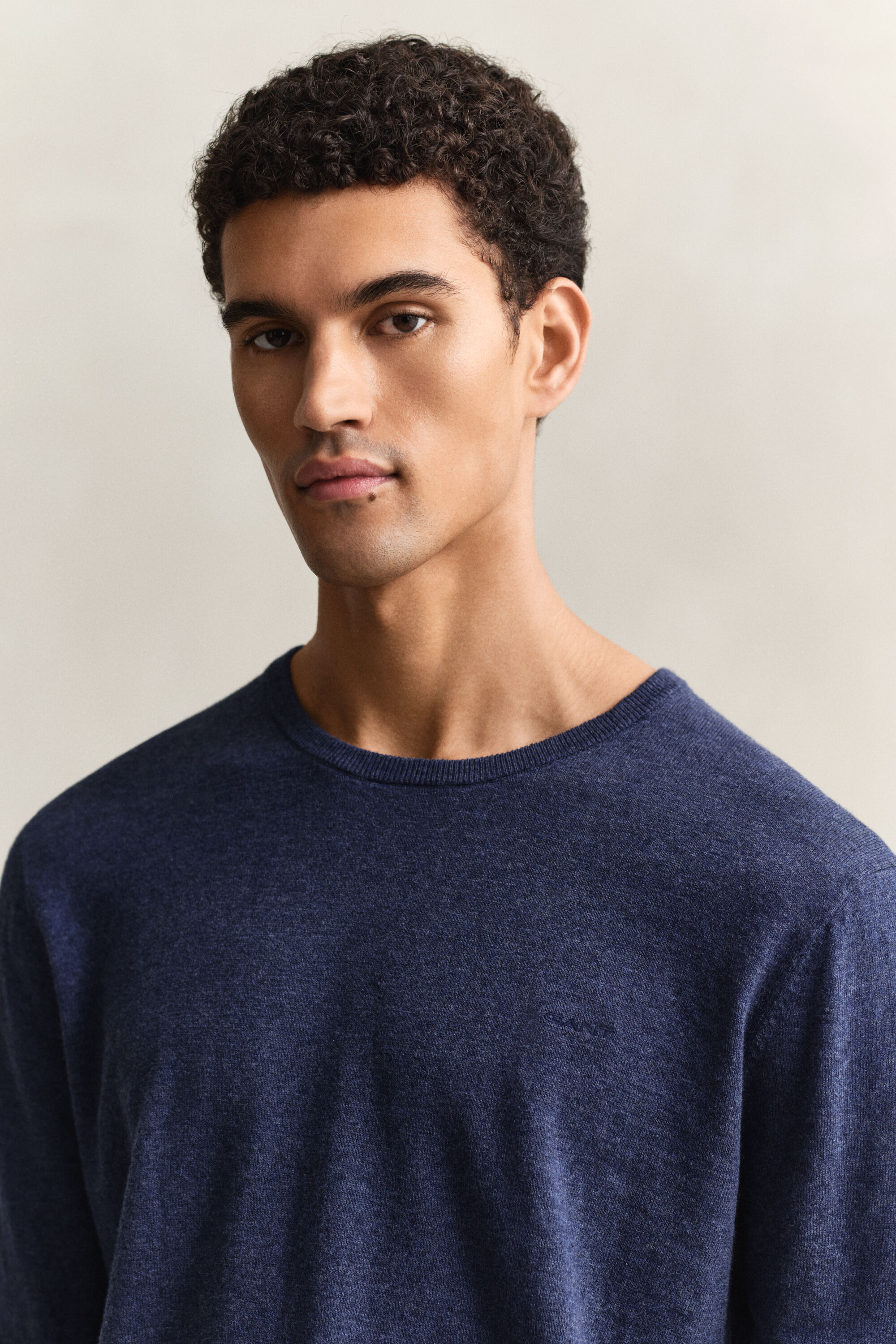 Neulepusero slub-puuvillasekoitteesta