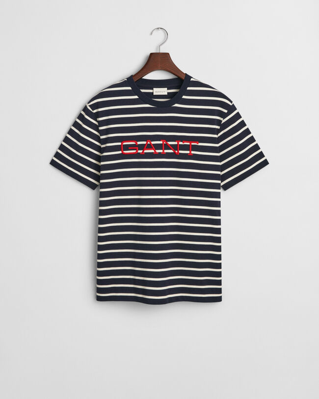 Raidallinen Graphic-t‑paita