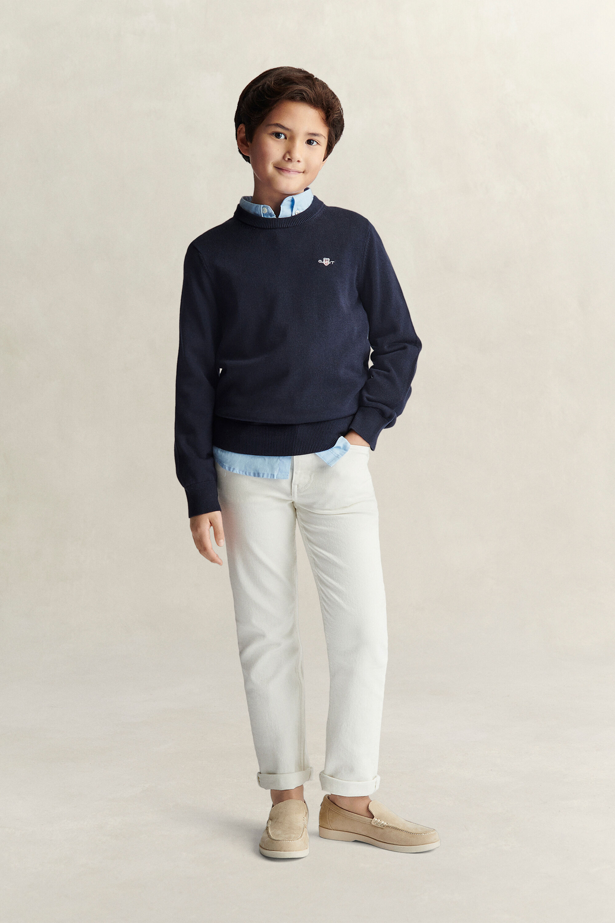 Teen Boys ‑malliston Shield-neulepusero