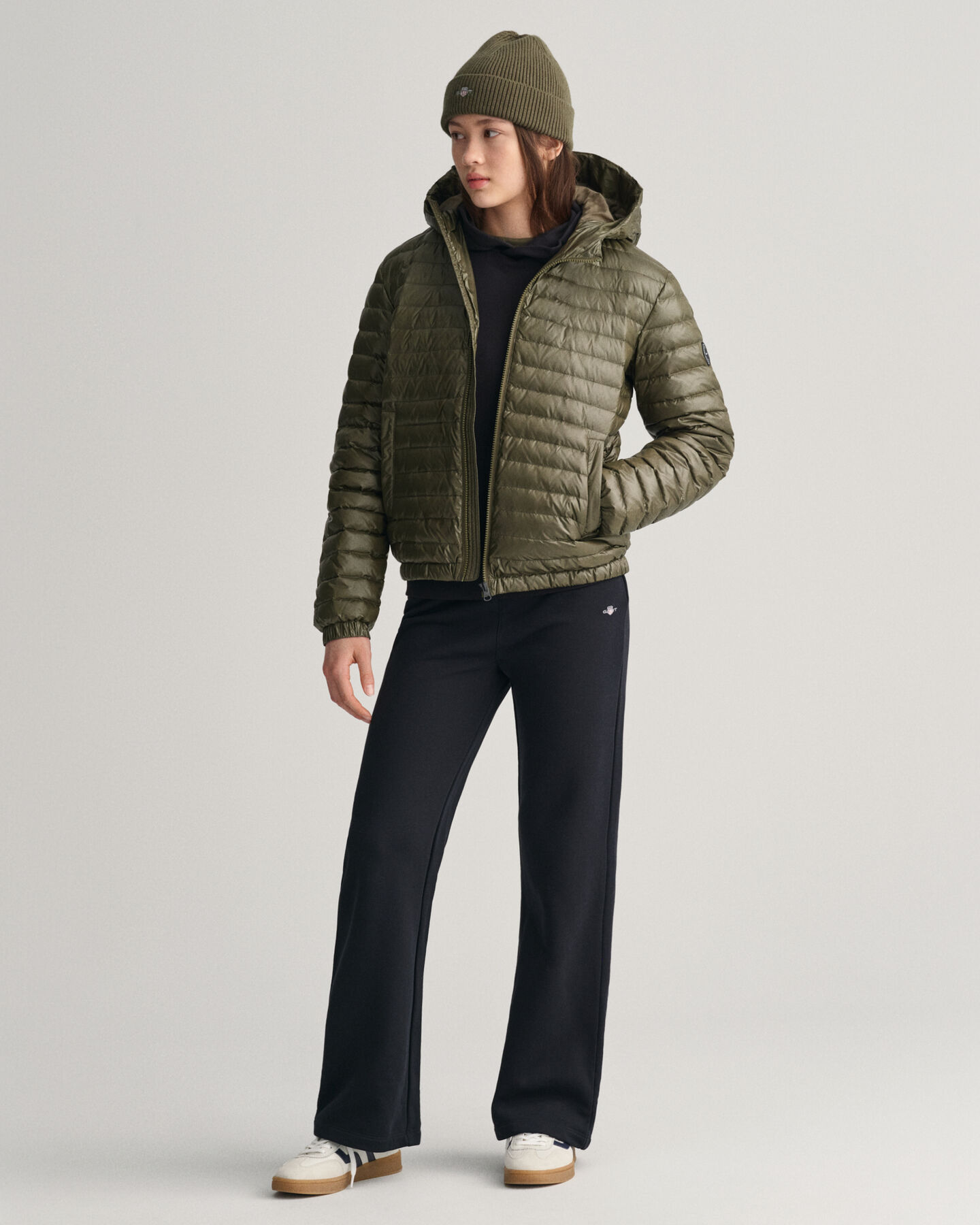 Teens-malliston Shiny-kevytuntuvatakki