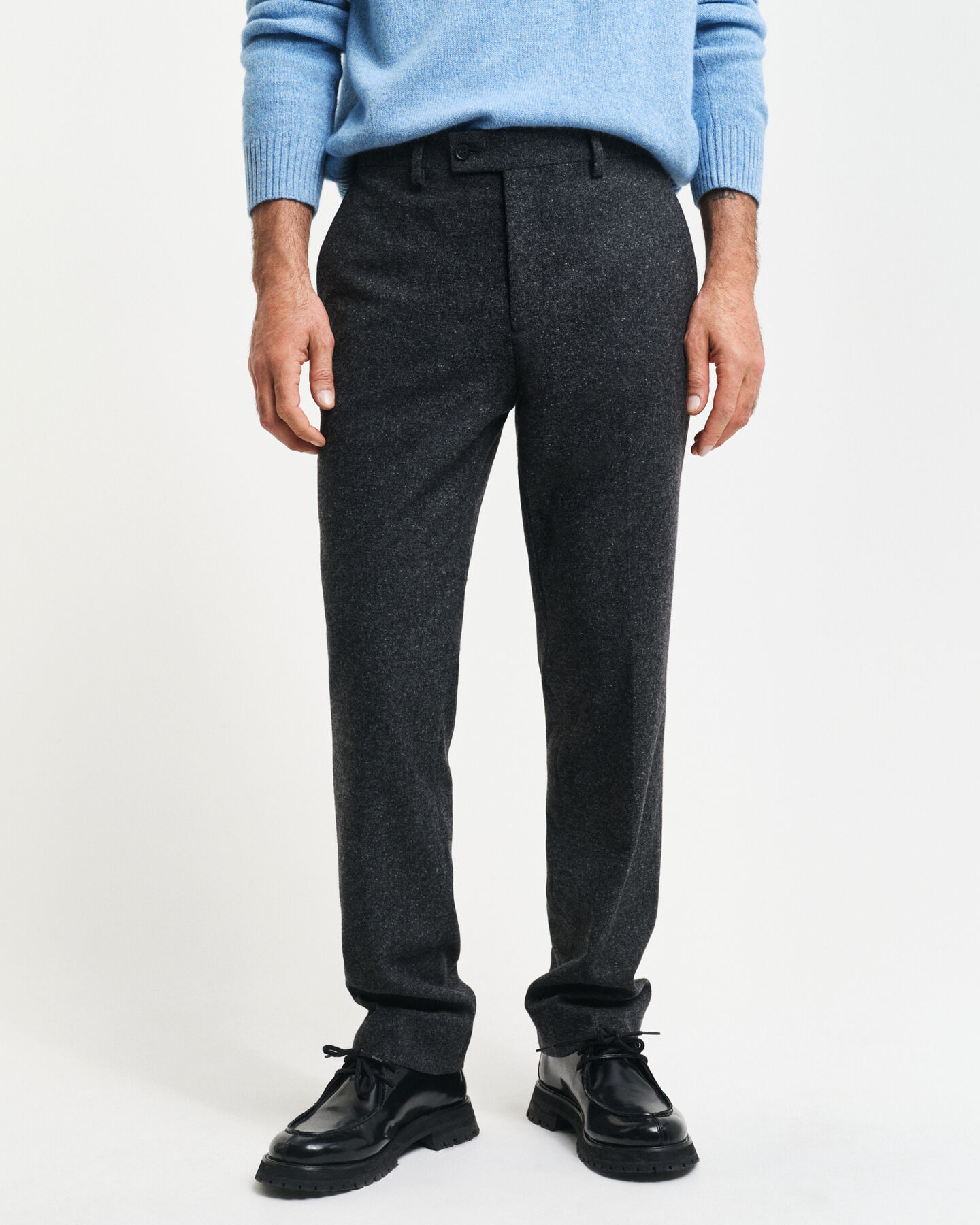 Slim&nbsp;fit ‑mitoitetut Donegal-puvunhousut