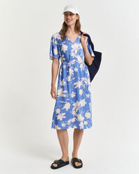 Lyhythihainen kukkamekko