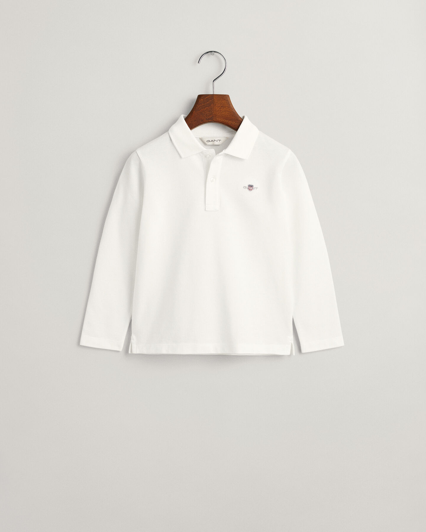 Kids-malliston pitk&auml;hihainen Shield-pikeepaita