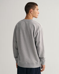 Retro Crest -collegepaita, jossa py&ouml;re&auml; p&auml;&auml;ntie