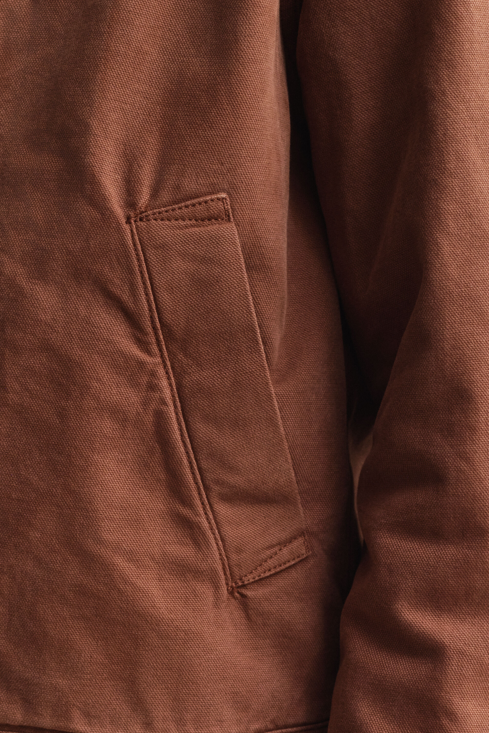 Puuvillainen kanvaasitakki