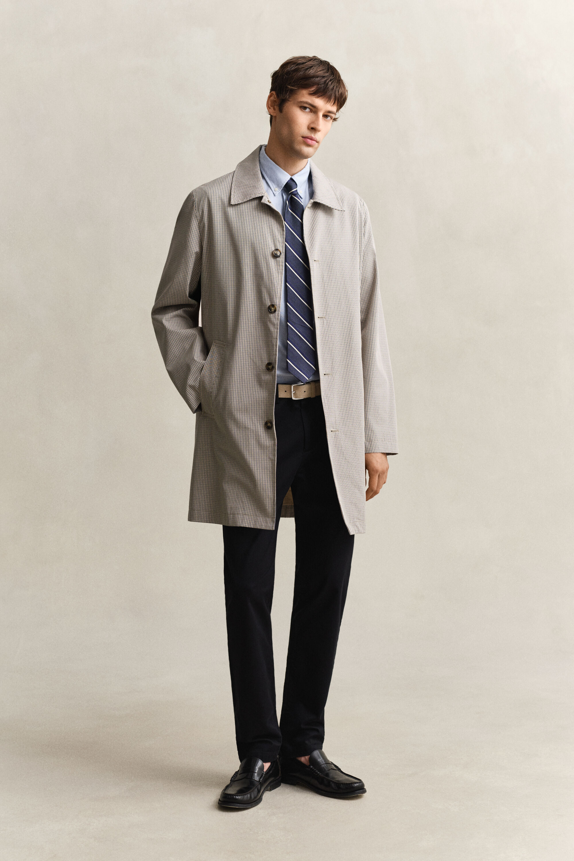 Autotakki puuvillasekoitteesta